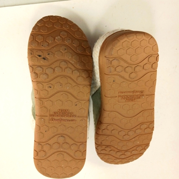 Dearform Cozy Comfort Woman's  Mock Toe Clog Slipper 7/8........................ - Picture 11 of 11